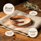 Elsie's Root Copper Bracelet