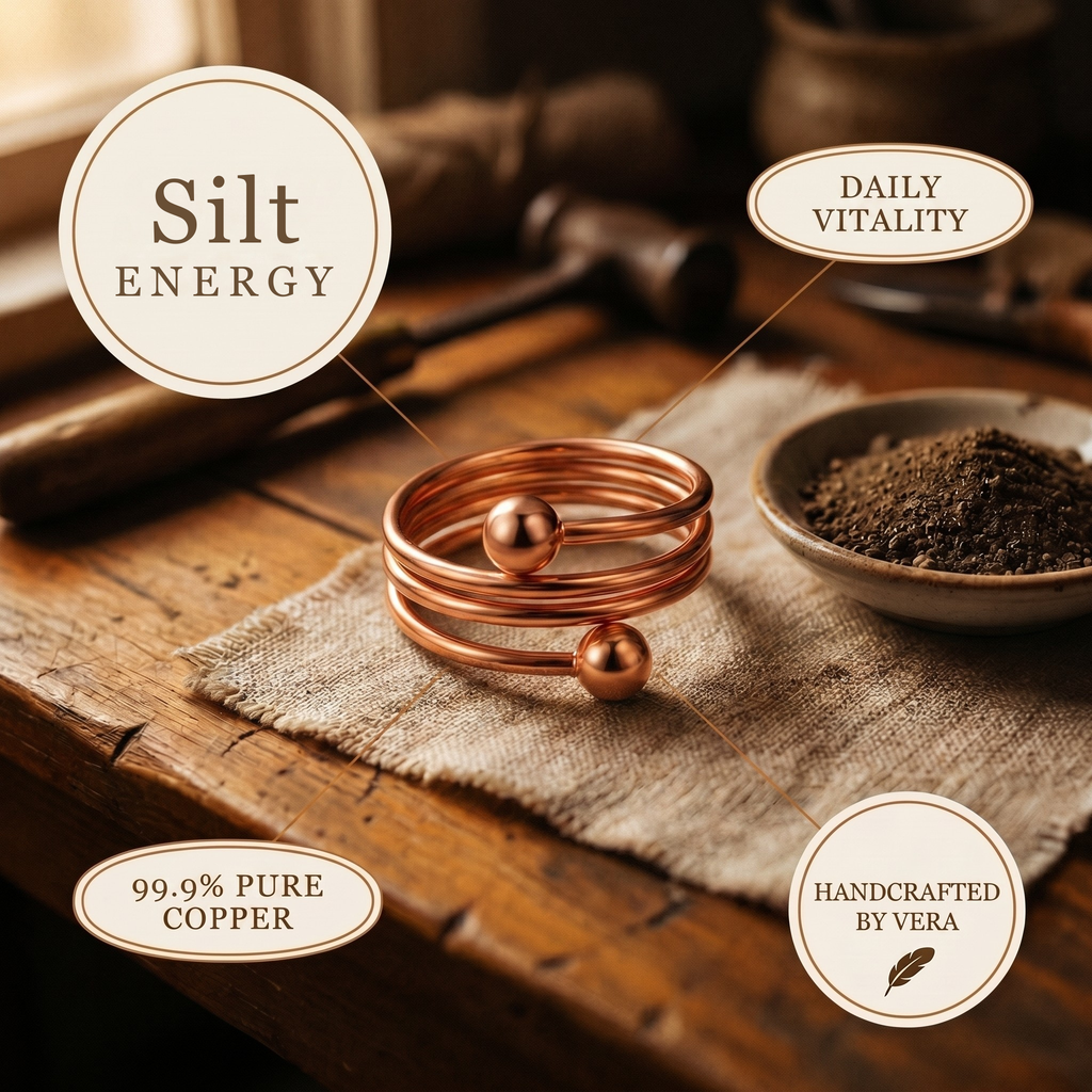 Elsie's Silt Copper Ring