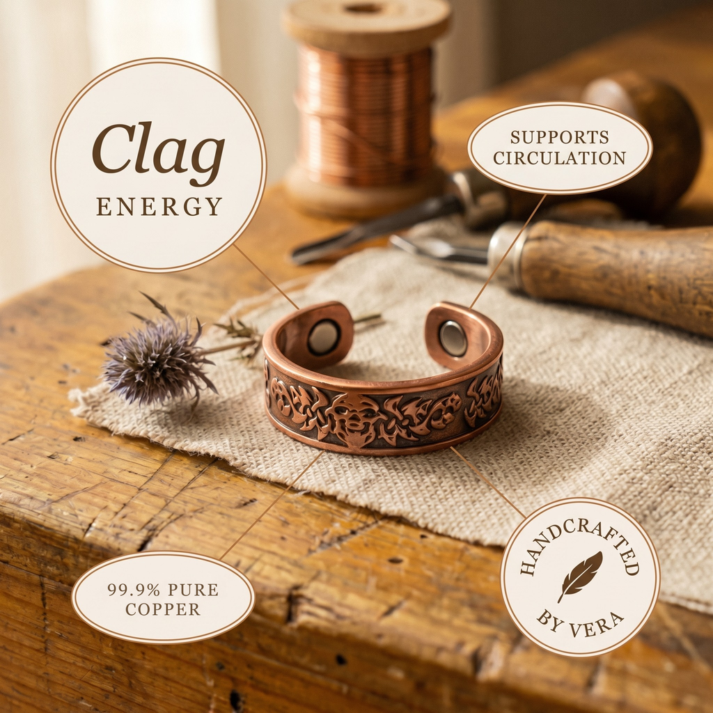 Elsie's Clag Copper Ring