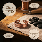 Elsie's Char Copper Ring