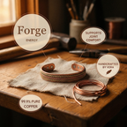 Elsie's Forge Copper Bracelet