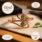 Elsie's Opal Copper Bracelet