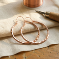 Elsie's Willow Copper Earrings