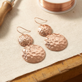 Elsie's Solstice Copper Earrings