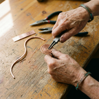 Elsie's Coil Copper Anklet