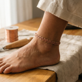 Elsie's Reed Copper Anklet