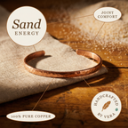 Elsie's Sand Copper Anklet