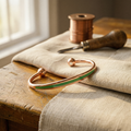 Elsie's Jade Copper Bracelet