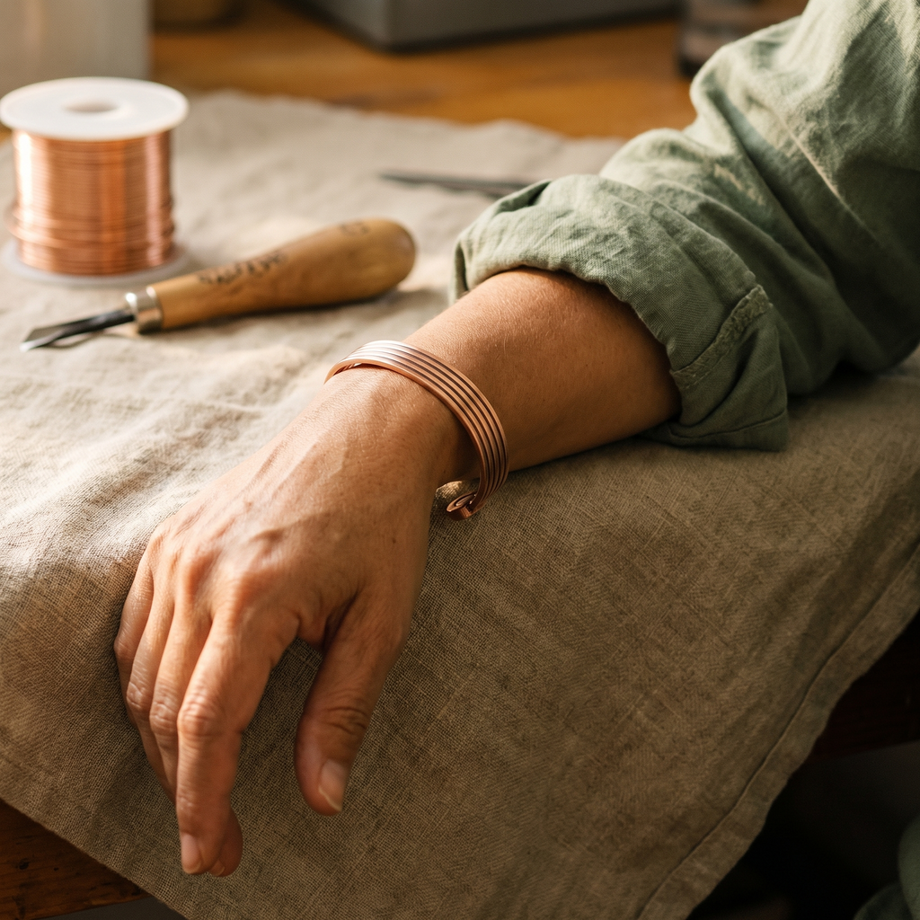 Elsie's Ridge Copper Bracelet