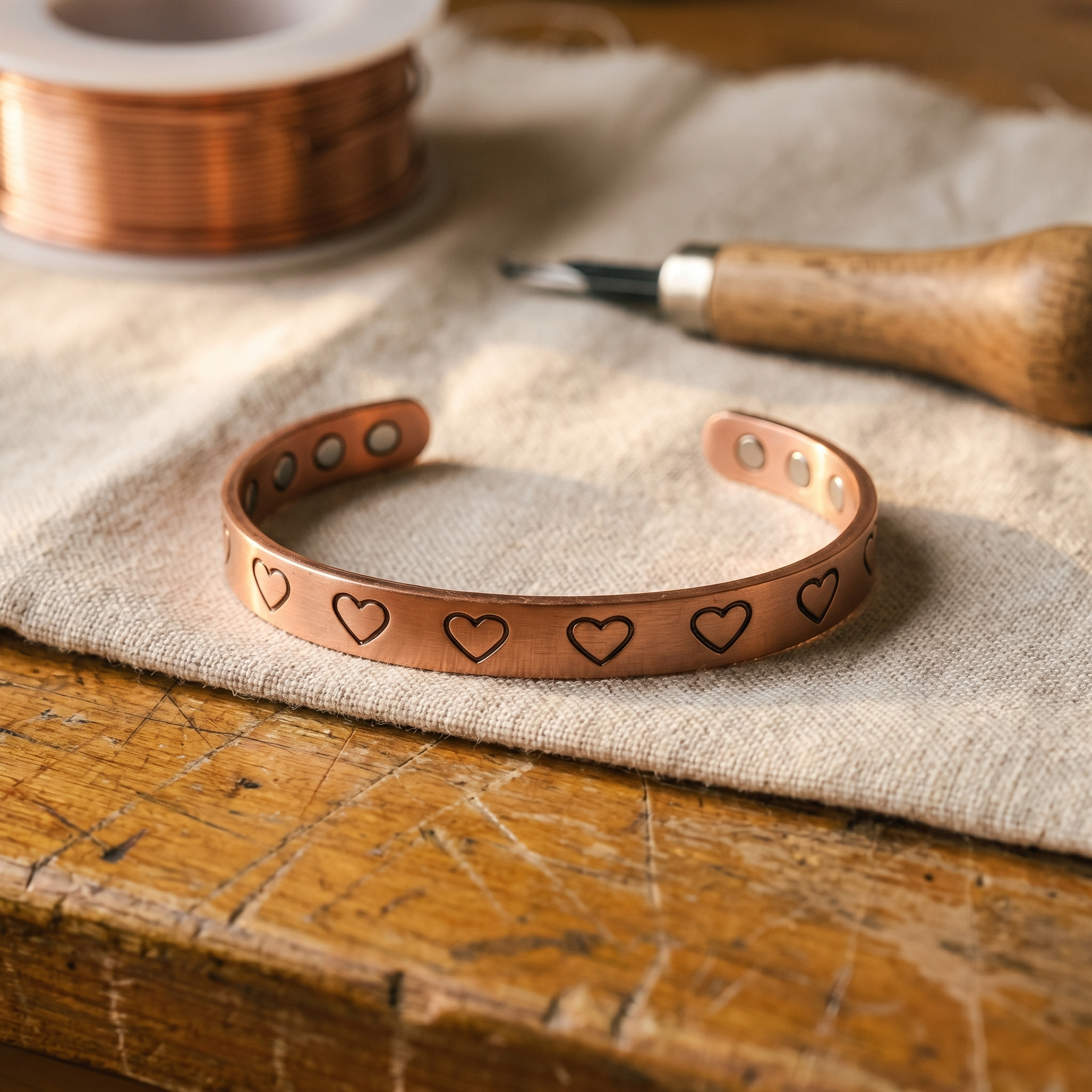 Elsie's Hearth Copper Bracelet