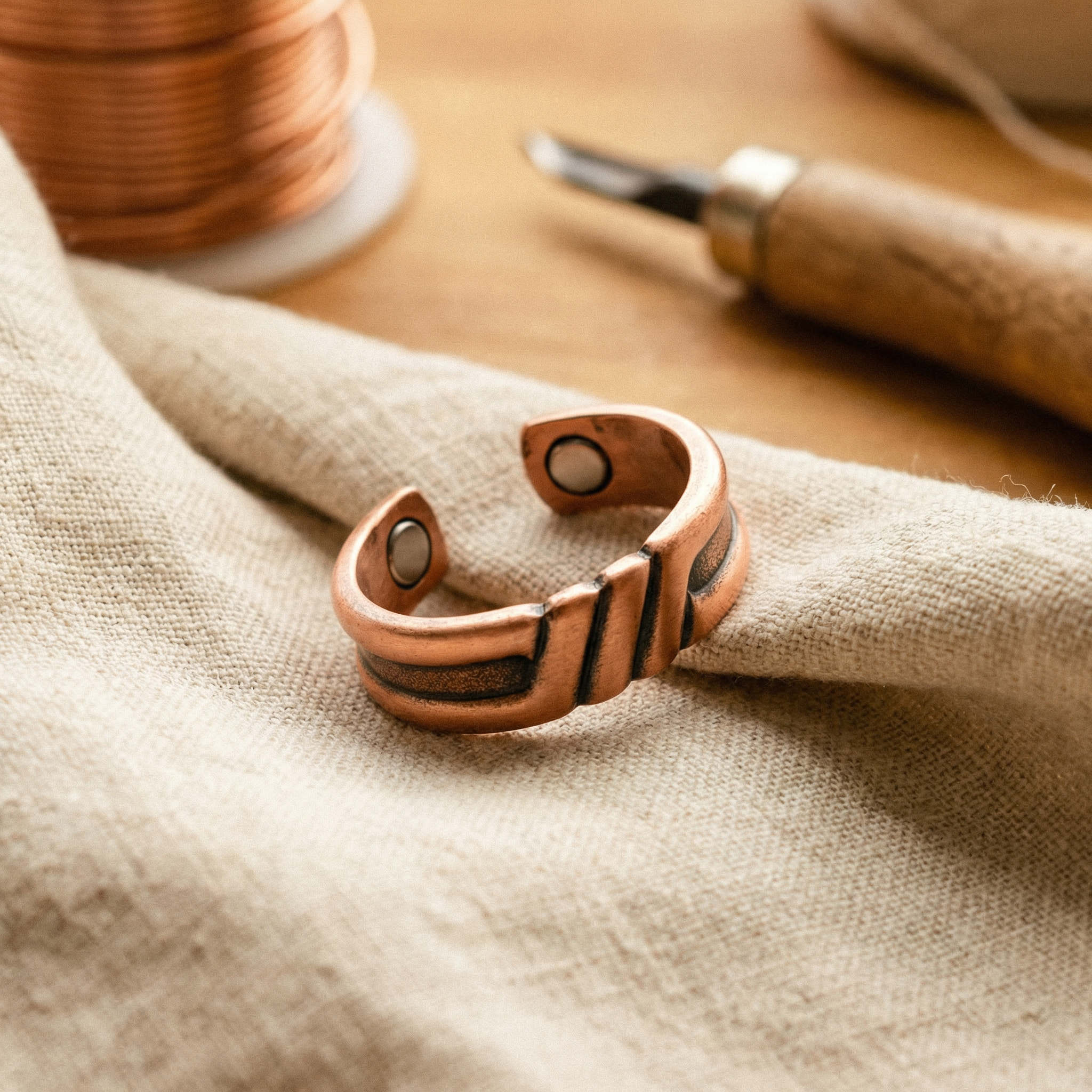 Elsie's Peat Copper Ring