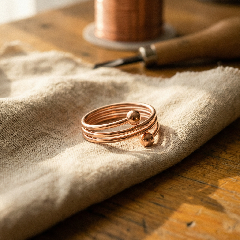 Elsie's Silt Copper Ring