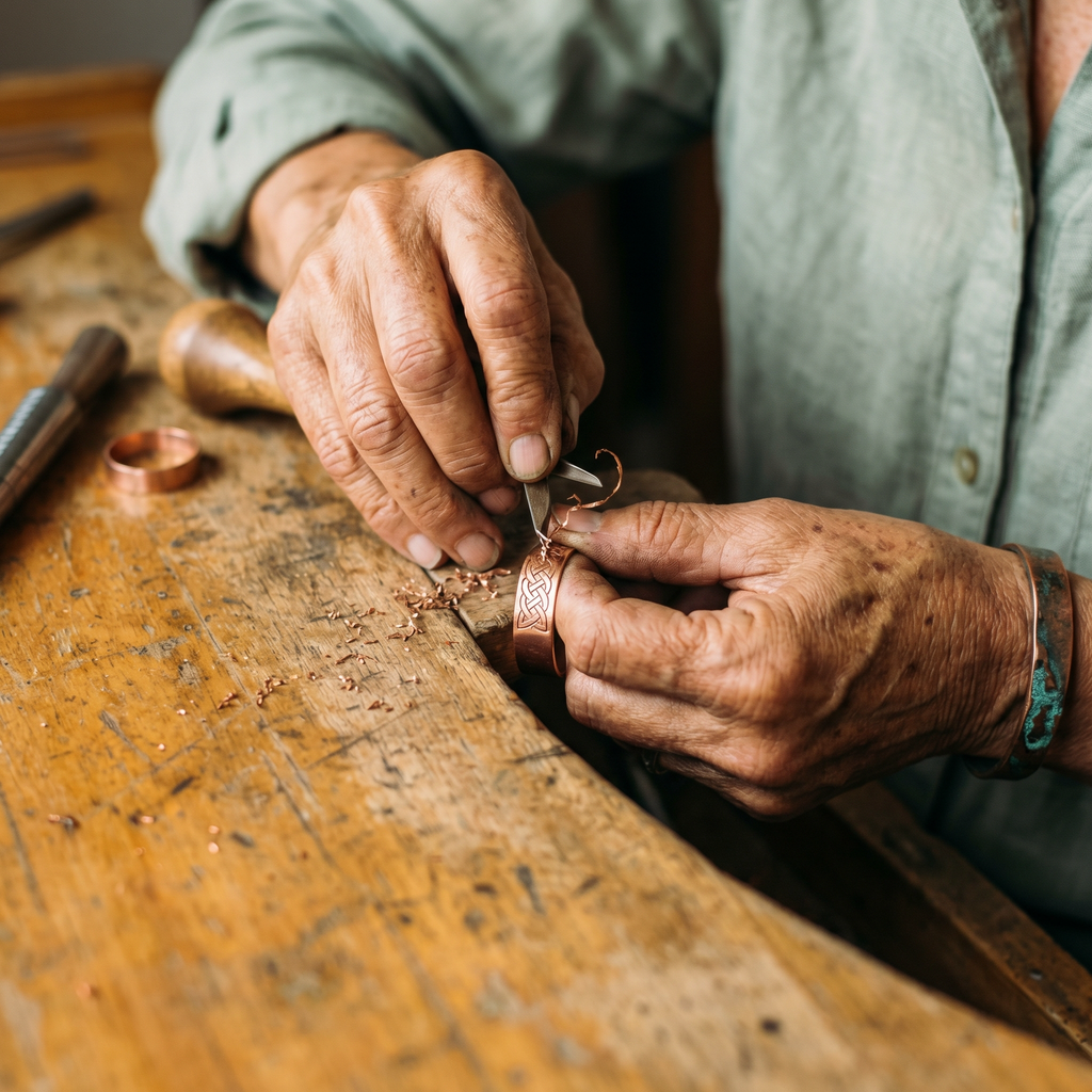 Elsie's Fen Copper Ring