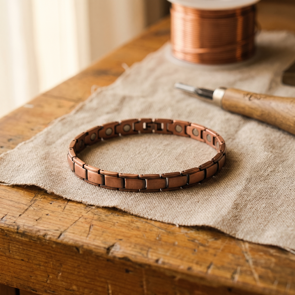 Elsie's Shore Copper Anklet