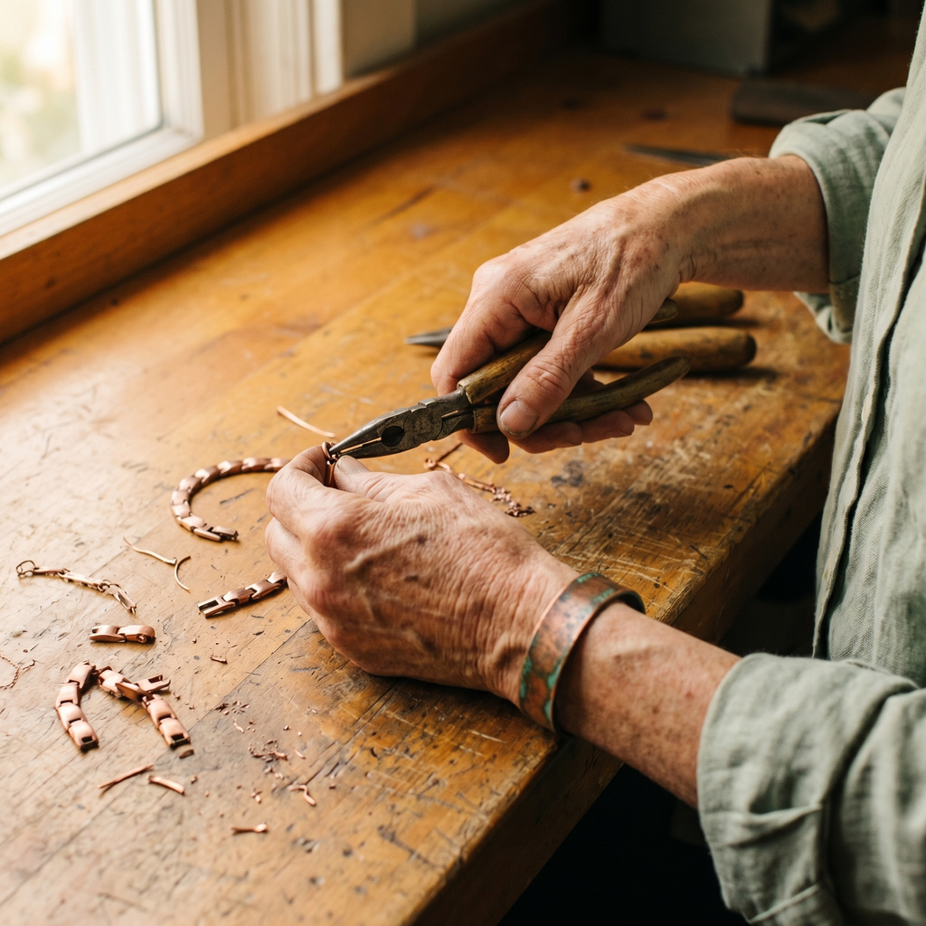 Elsie's Shore Copper Anklet