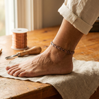 Elsie's Dune Copper Anklet
