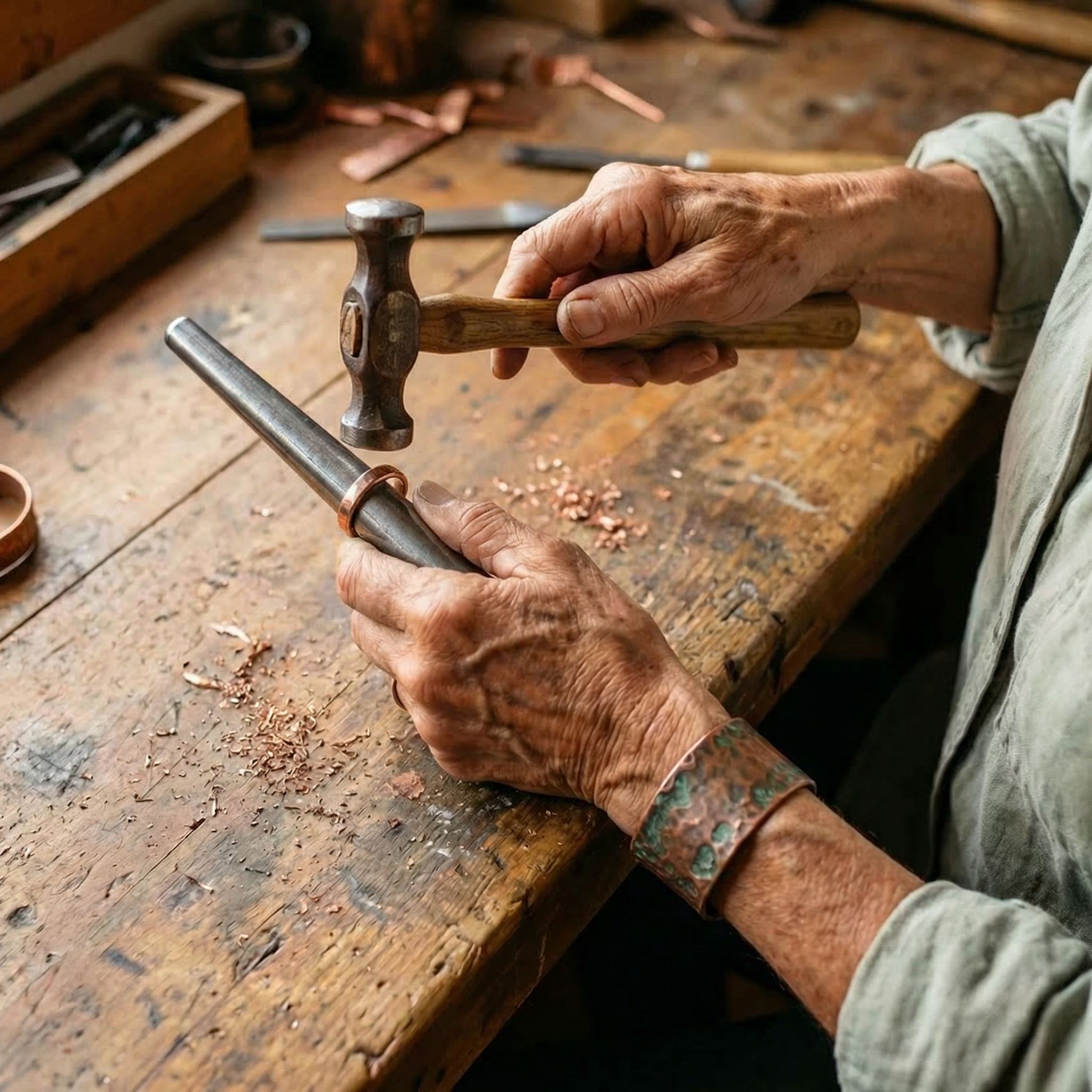 Elsie's Tine Copper Ring