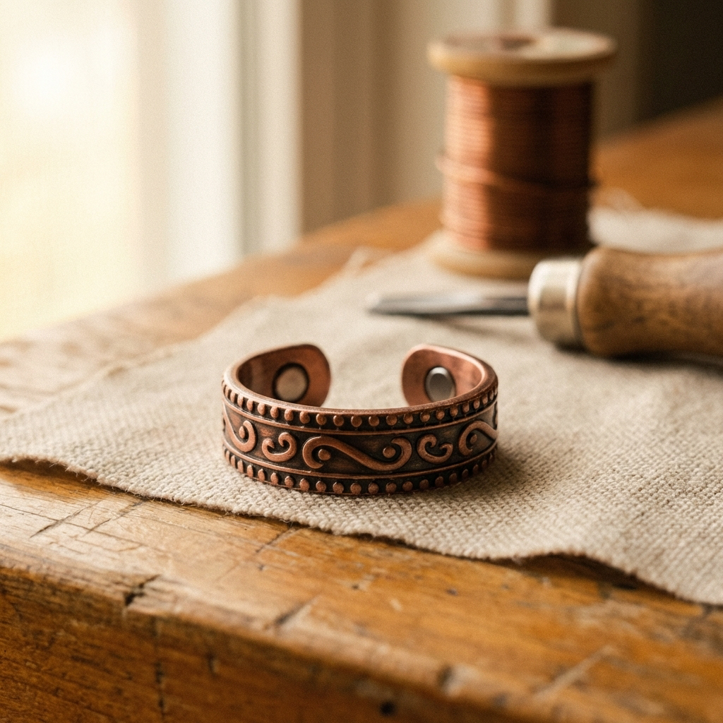 Elsie's Fern Copper Ring