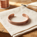 Elsie's Sage Copper Bracelet