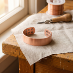 Elsie's Anvil Copper Bracelet