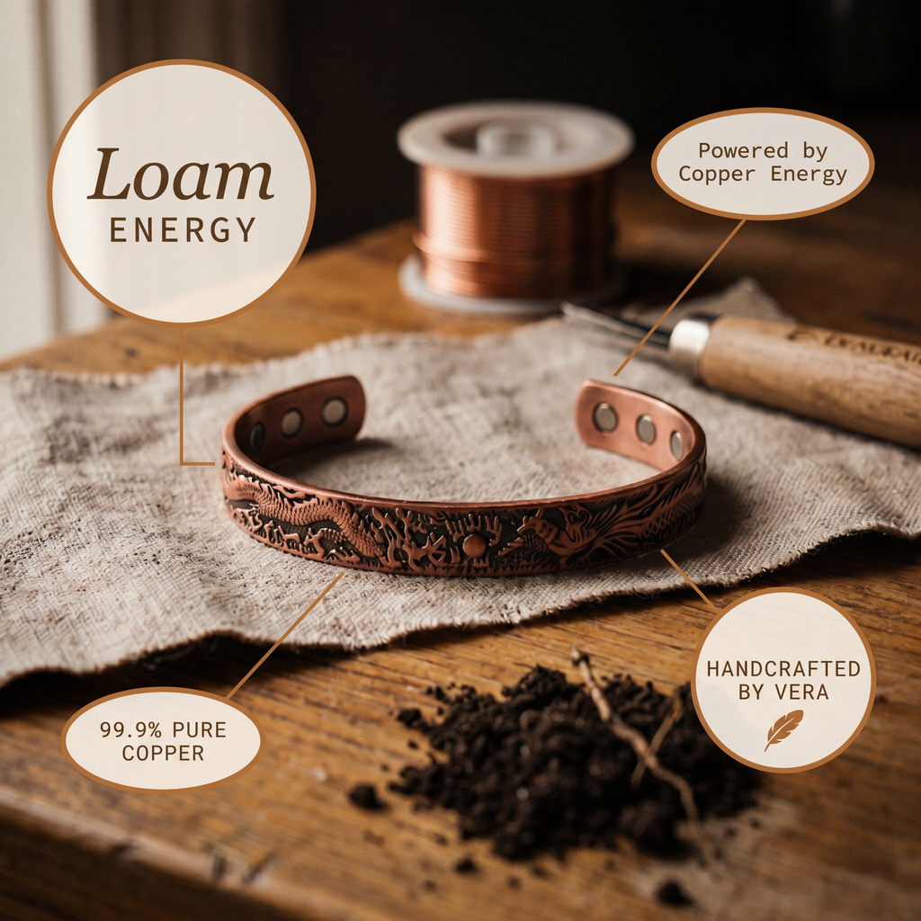 Elsie's Loam Copper Bracelet