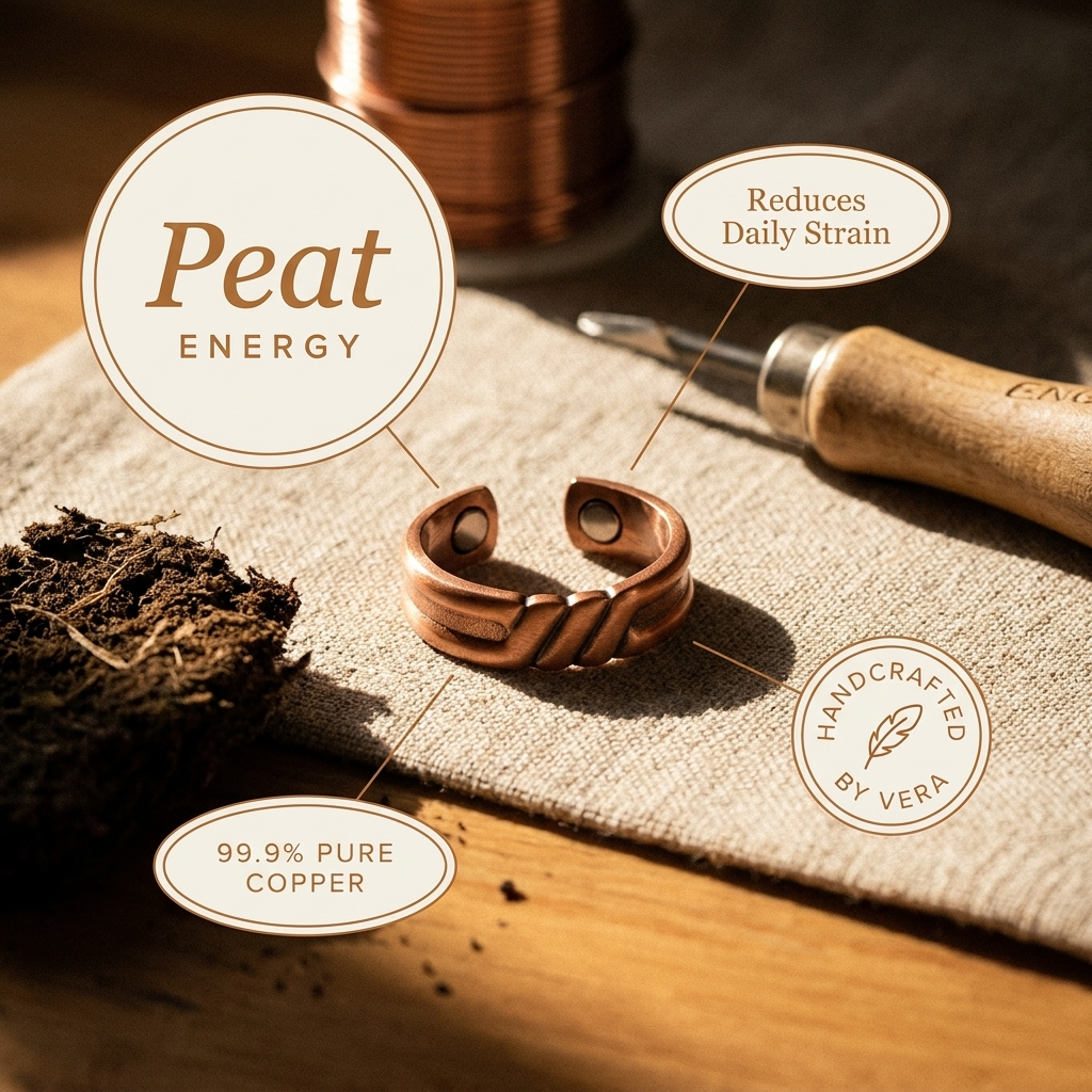 Elsie's Peat Copper Ring