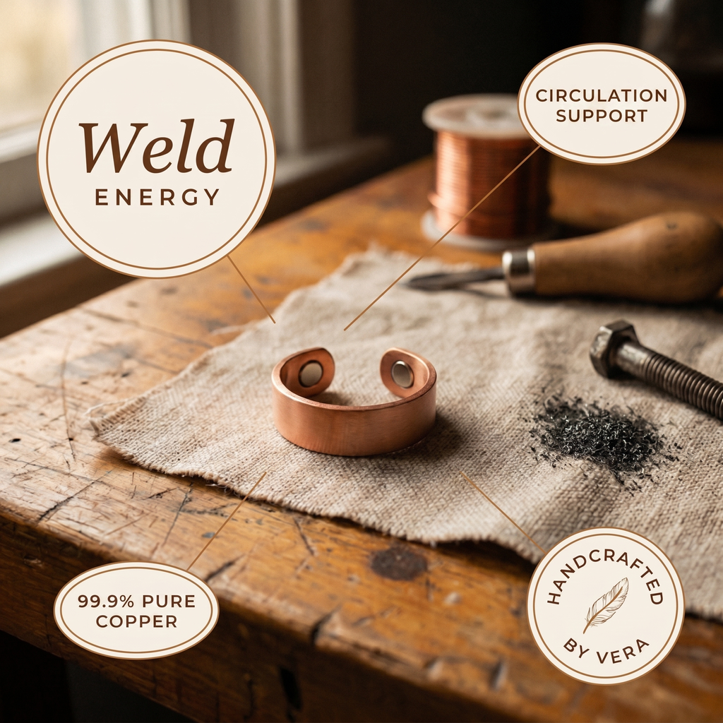 Elsie's Weld Copper Ring