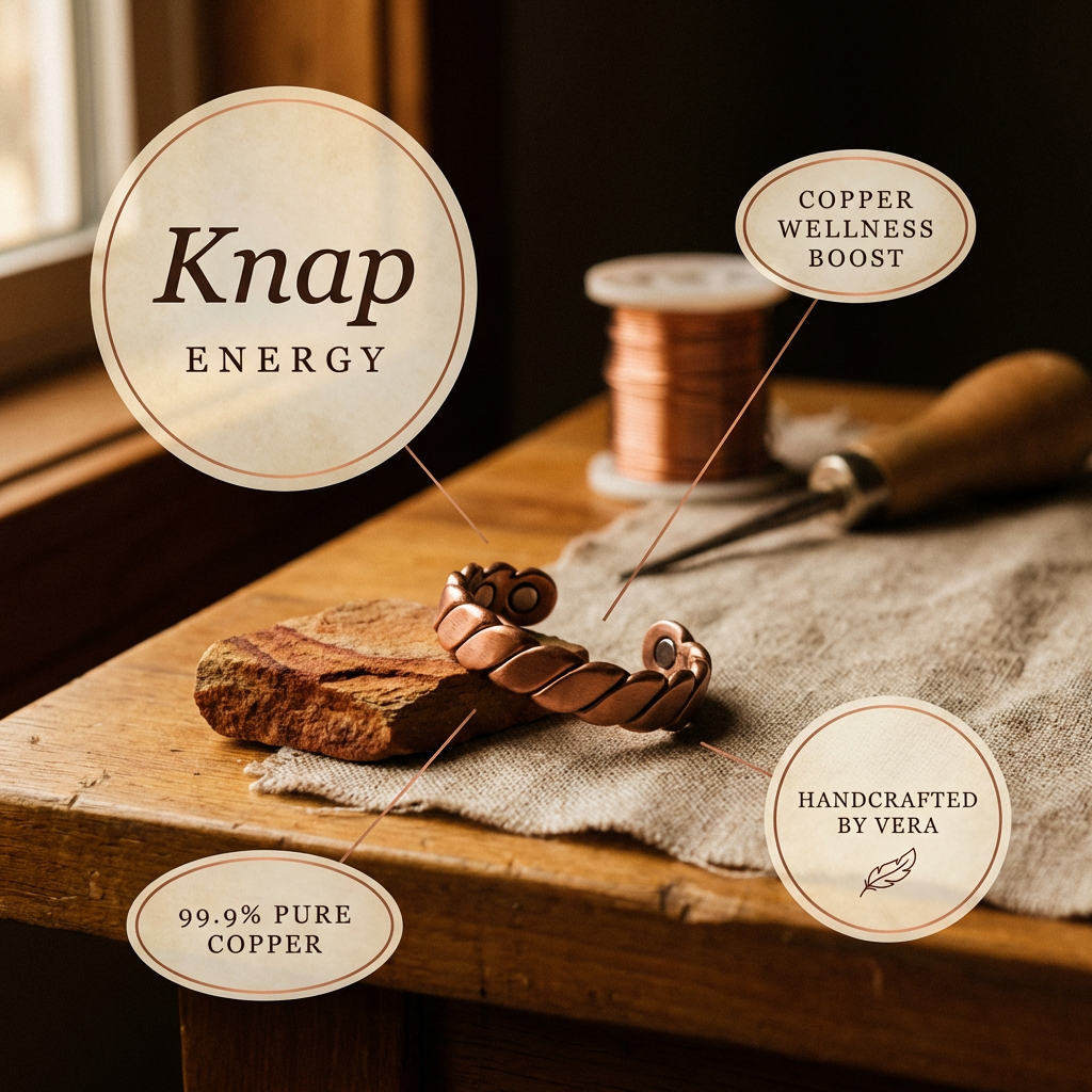 Elsie's Knap Copper Ring