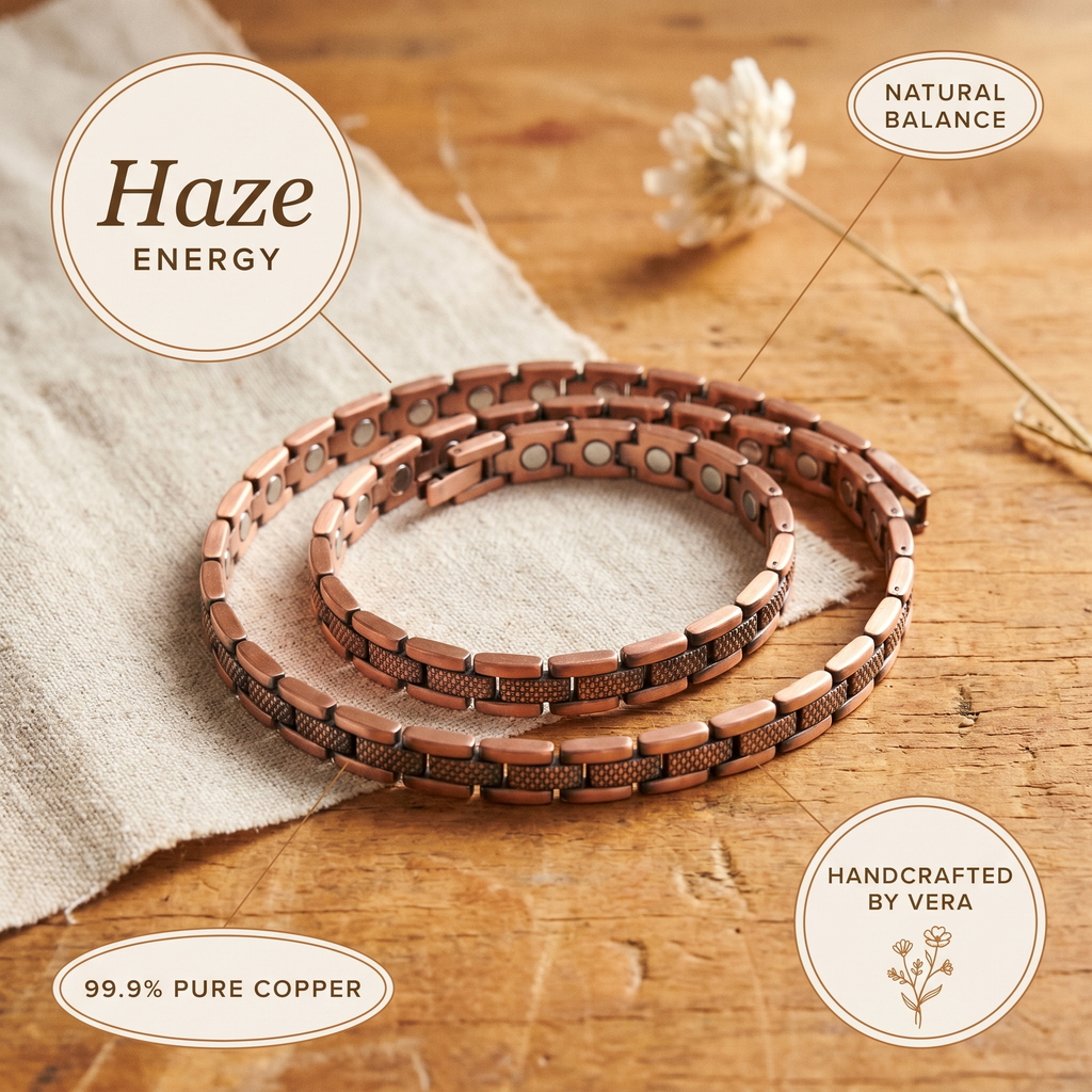 Elsie's Haze Copper Necklace