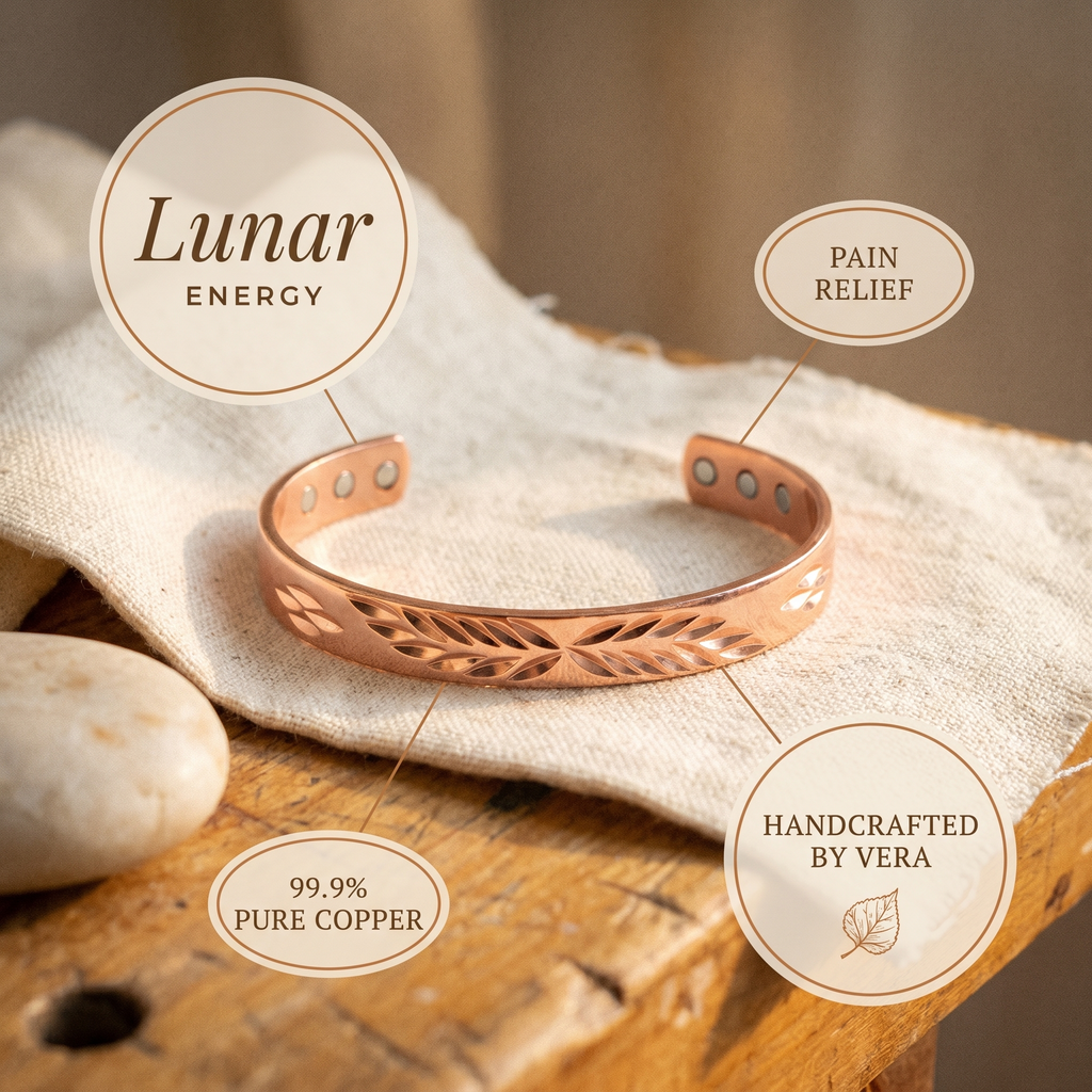 Elsie's Lunar Copper Bracelet