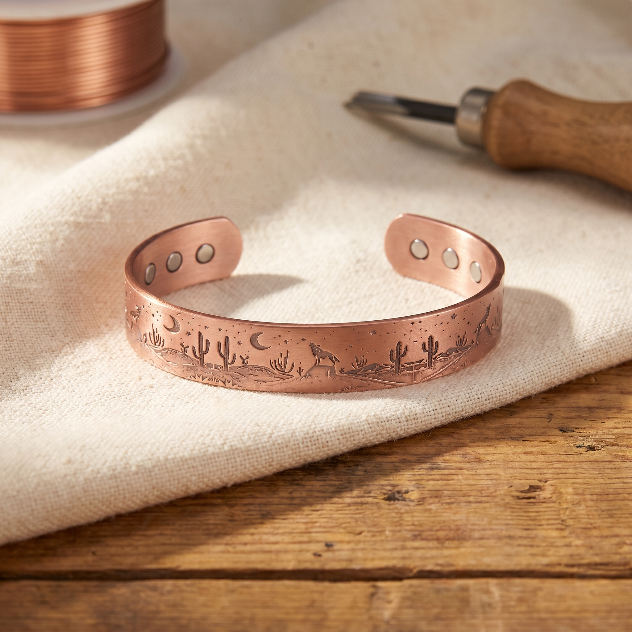 Elsie's Cove Copper Bracelet
