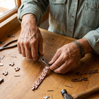 Elsie's Gorse Men's Copper Bracelet