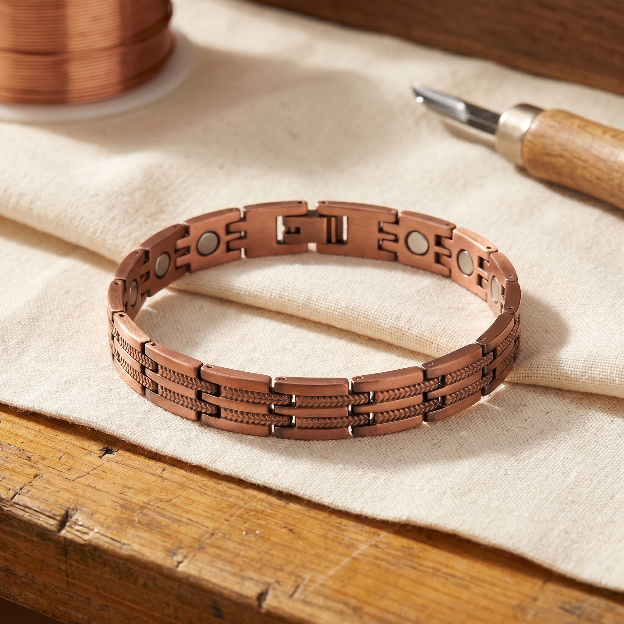 Elsie's Pike Men's Copper Bracelet