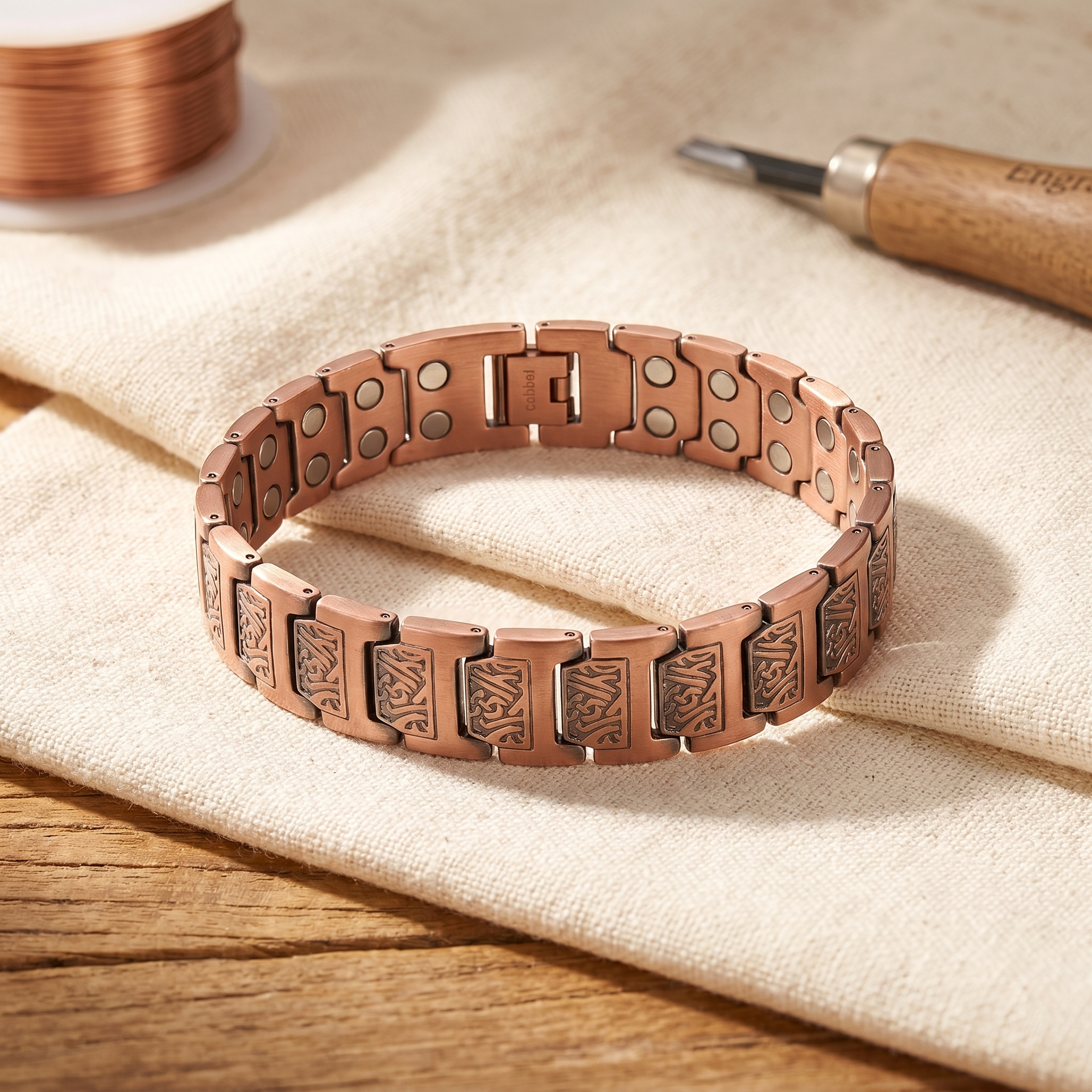 Elsie's Glen Men's Copper Bracelet