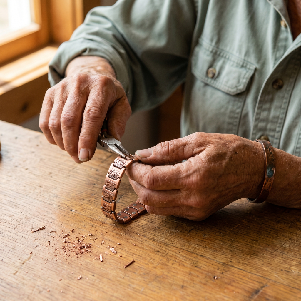 Elsie's Glen Men's Copper Bracelet