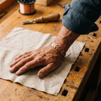 Elsie's Gorse Men's Copper Bracelet