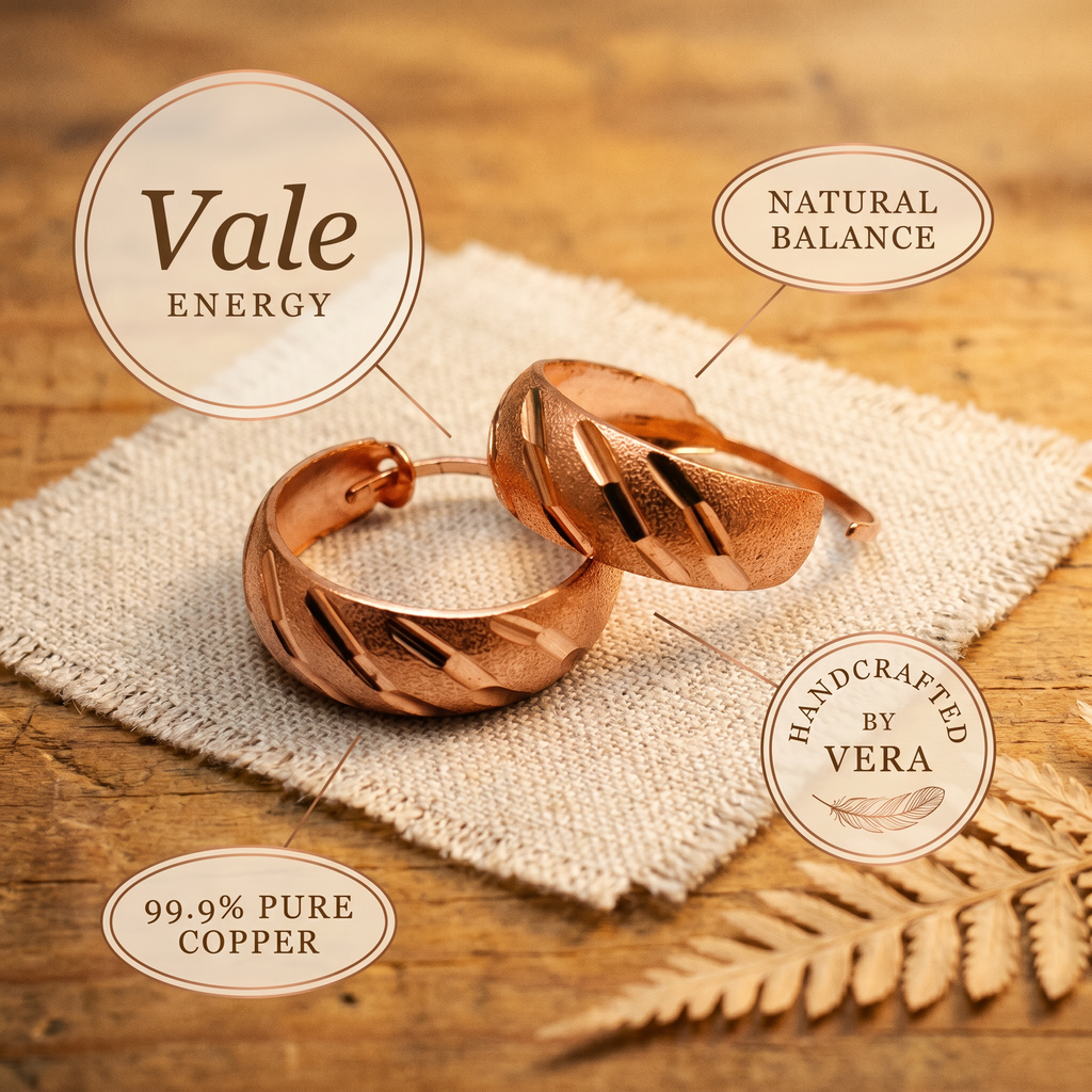Elsie's Vale Copper Earrings