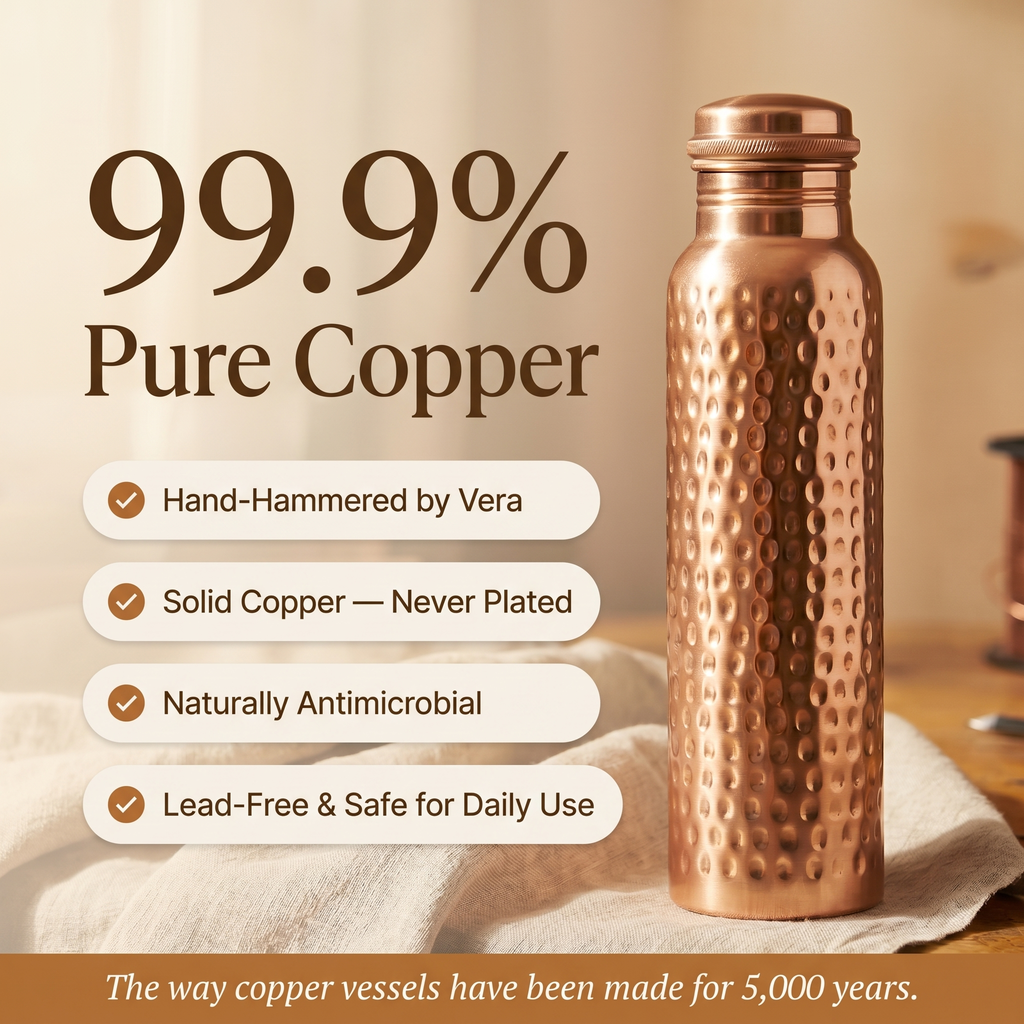 Elsie's Pure Copper Water Bottle