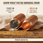 Elsie's Pure Copper Water Bottle