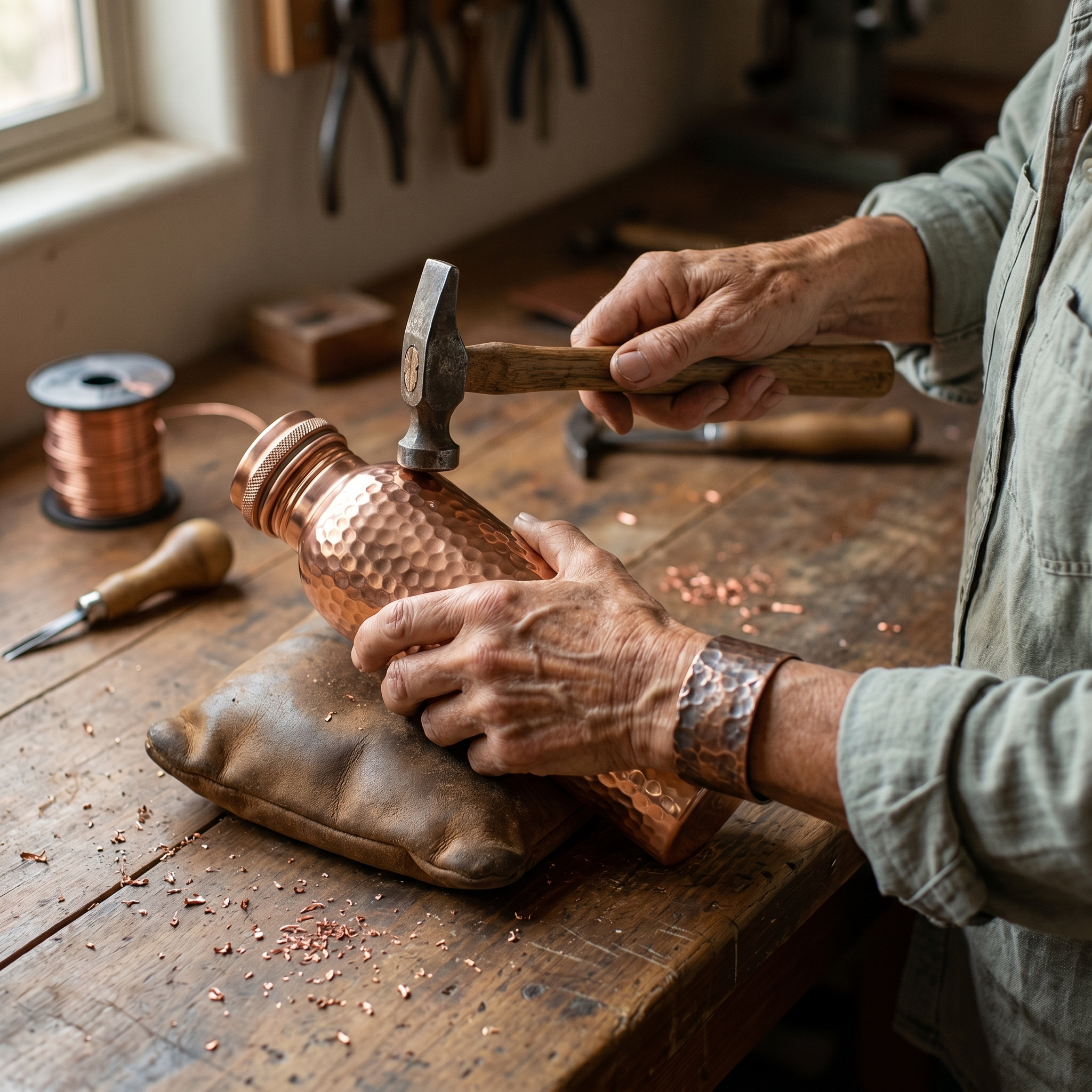 Elsie's Pure Copper Water Bottle