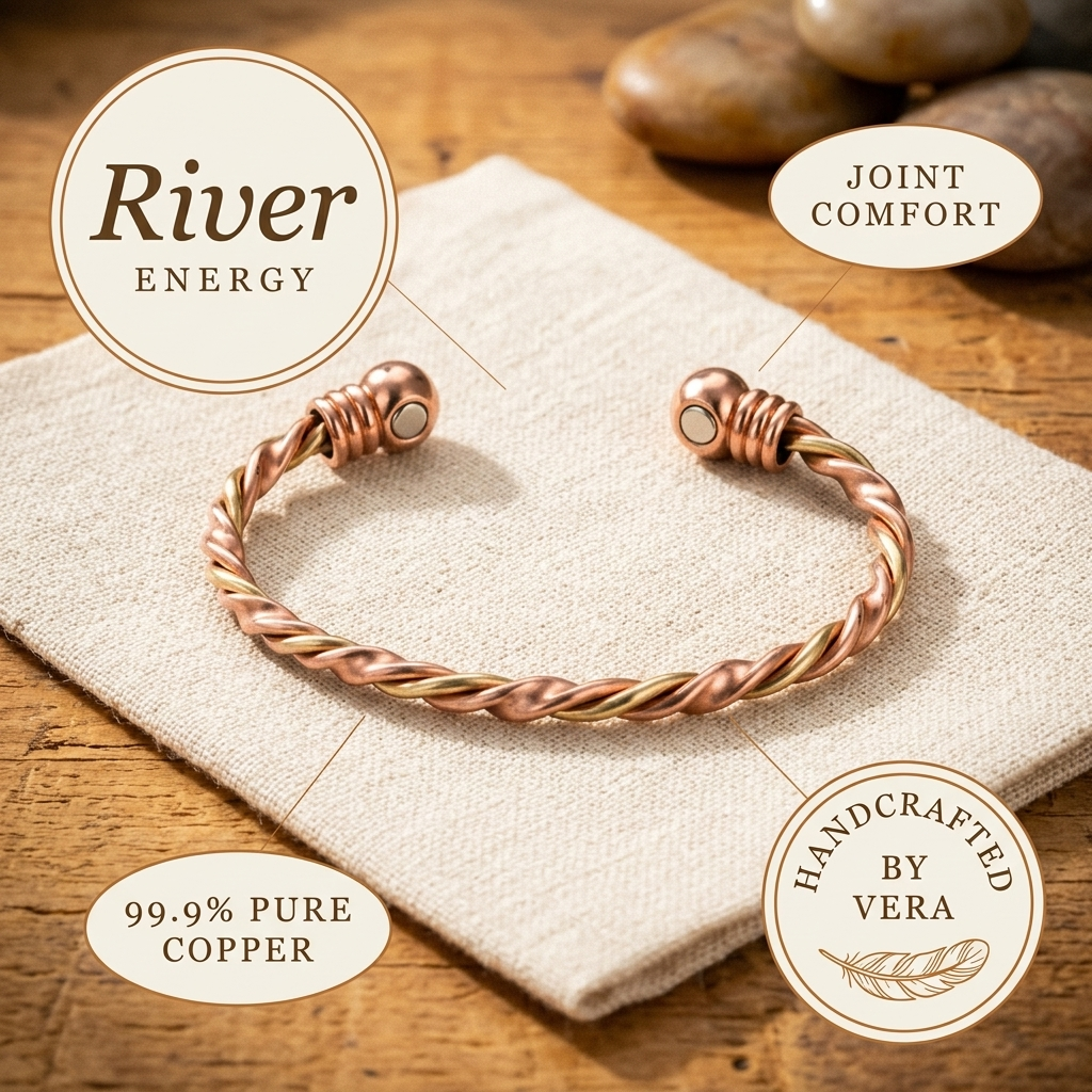Elsie's River Copper Bracelet