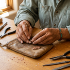 Elsie's Tor Copper Earrings