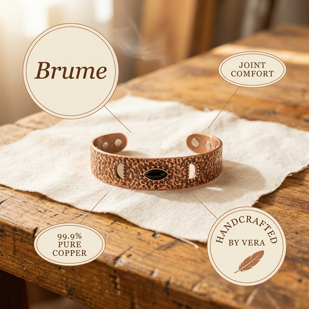 Elsie's Brume Copper Bracelet